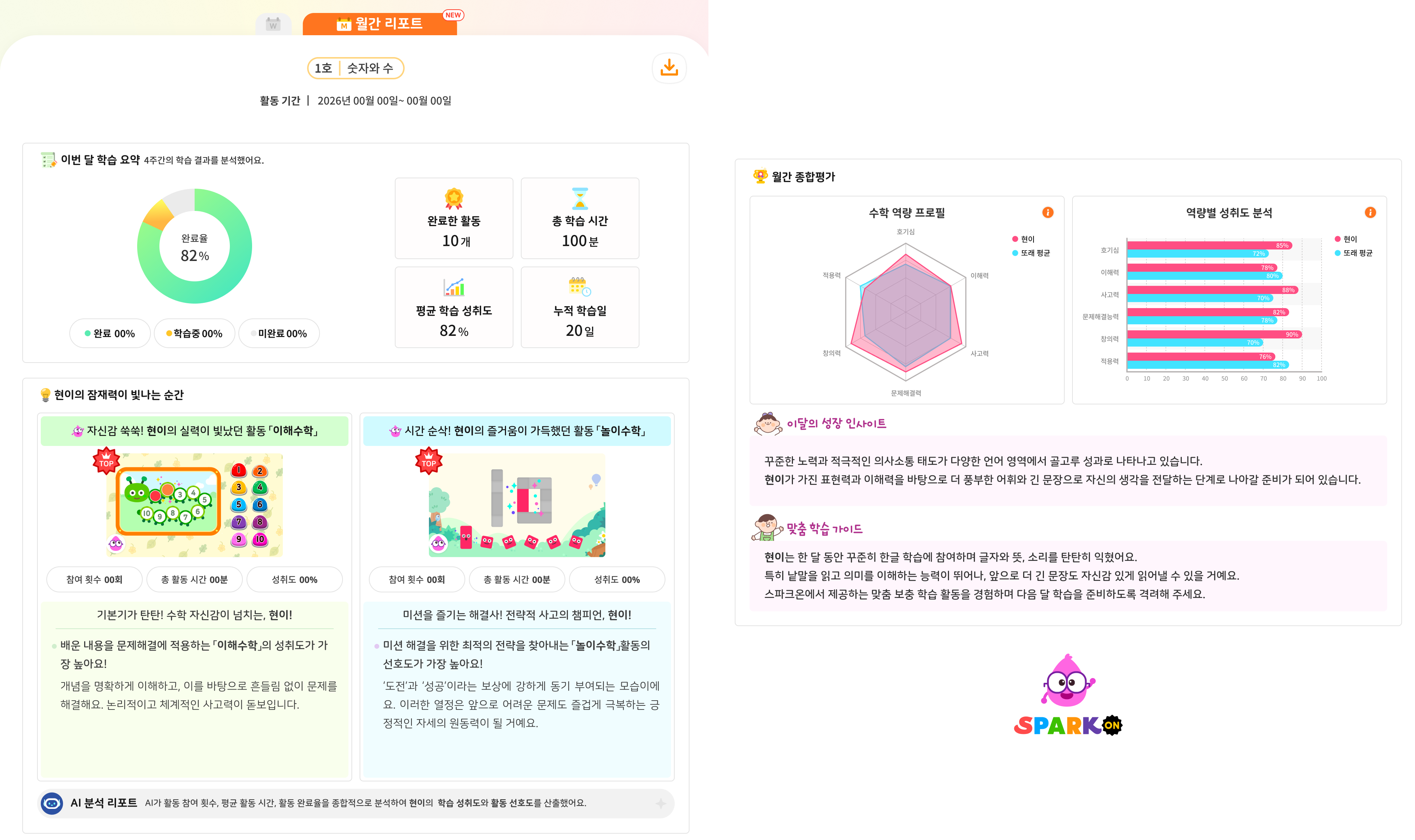교사용 활동 현황